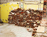 pile of bricks 