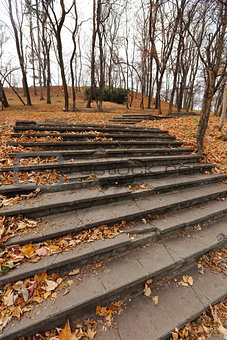 park stairs
