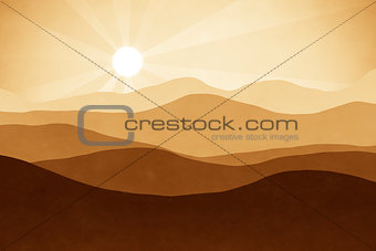 brown landscape background