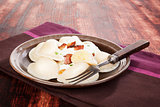 Bryndzove pirohy.  Dumplings with sheep cheese