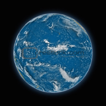 Pacific Ocean on planet Earth