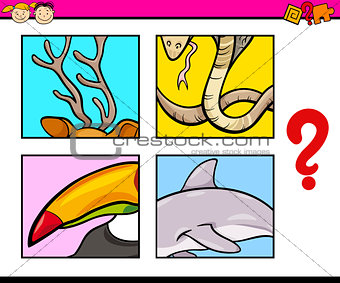 educational puzzle preschool task