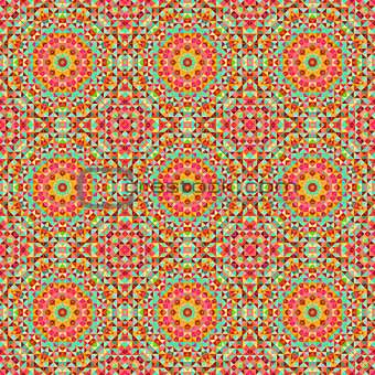 Ornamental seamless pattern.