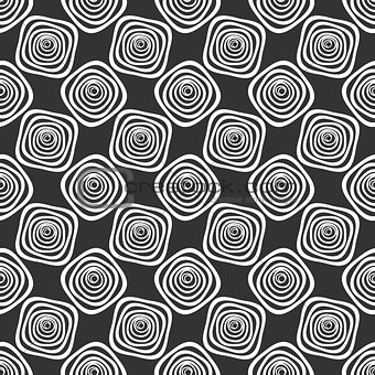 Black and white seamless pattern.