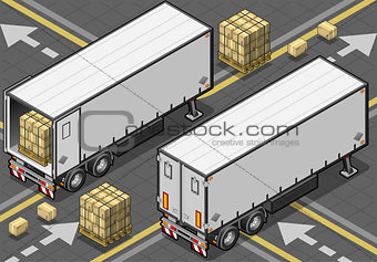 Truck 28 Vehicle Isometric
