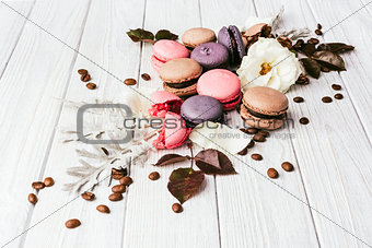 Different kinds of macaroons
