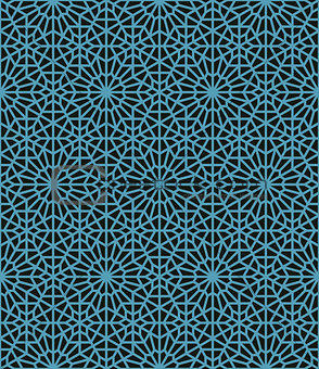 Vector abstract geometric ethnic ornament