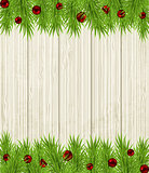 Wooden Christmas background