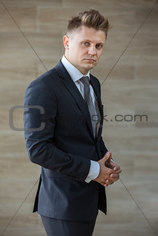 Portrait of a stylish businessman middle-aged