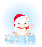 Christmas Polar Bear 