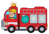 Fire truck theme image 4