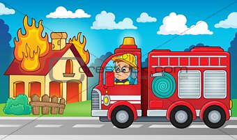 Fire truck theme image 5