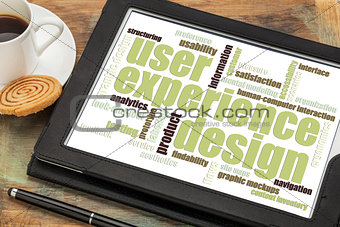 user experience design concept
