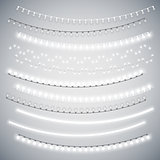 White Christmas Electric Garlands Set