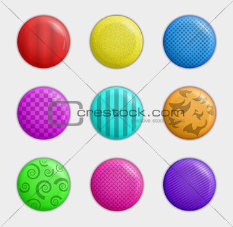 color badges collection