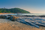 beautiful beach resort in North Goa