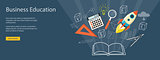 banner for business education site