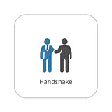 Handshake Icon. Business Concept.