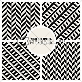 Vector Seamless Geometric Pattern Collection