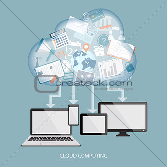 concept of cloud computing