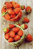 Ripe Forest Strawberries