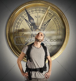 Compass of explorer
