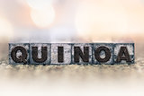 Quinoa Concept Vintage Letterpress Type