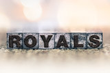 Royals Concept Vintage Letterpress Type