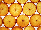 Sliced orange background
