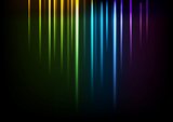 Shiny neon iridescent light background