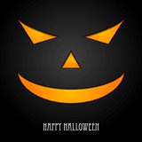 Halloween monster mask vector design