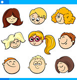 children characters set
