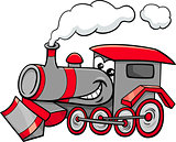 steam engine cartoon character