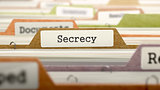 Secrecy on Business Folder in Catalog.