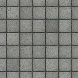 Gray Square  Pavement with the Effect of Marble.
