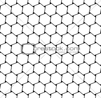 Seamless hexagons latticed texture.