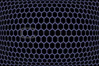 Hexagons  pattern. Geometric texture. 