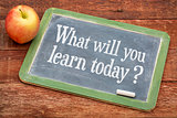 What will you learn today?