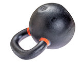 heavy fitness kettlebell isolated