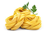 Italian fettuccine pasta
