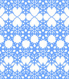 Blue seamless abstract winter background