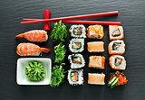 Set of sushi