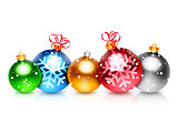 Colorful Christmas Balls