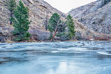 Cache la Poudre River in Rocky Mountains
