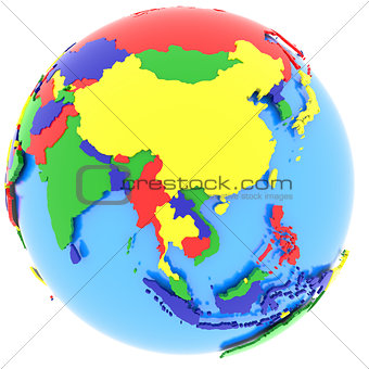 Asia on Earth