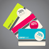 Gift cards with discounts