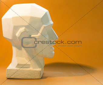 Tutorial primitive plaster head model.