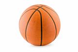Basketball with clipping path