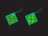 Clovers on Tags
