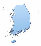 South Korea map